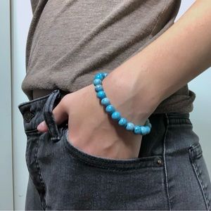Turquoise bracelet.